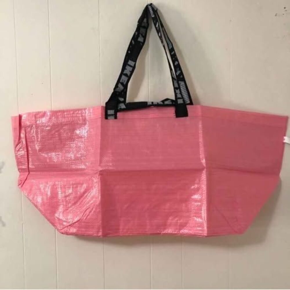 Ikea pink tote